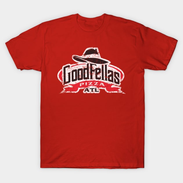 Goodfellas Pizza T-Shirt by MindsparkCreative